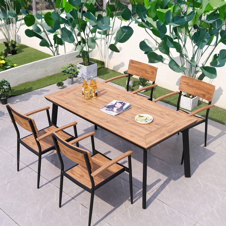 Plastic 4 best sale seater garden set